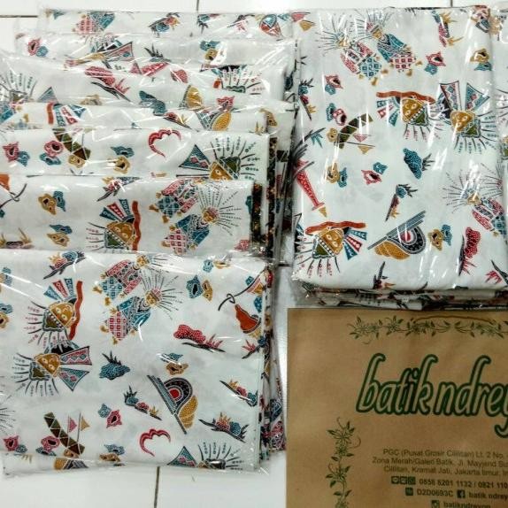 Kain Batik Betawi Kode Keong Mas #Gratisongkir