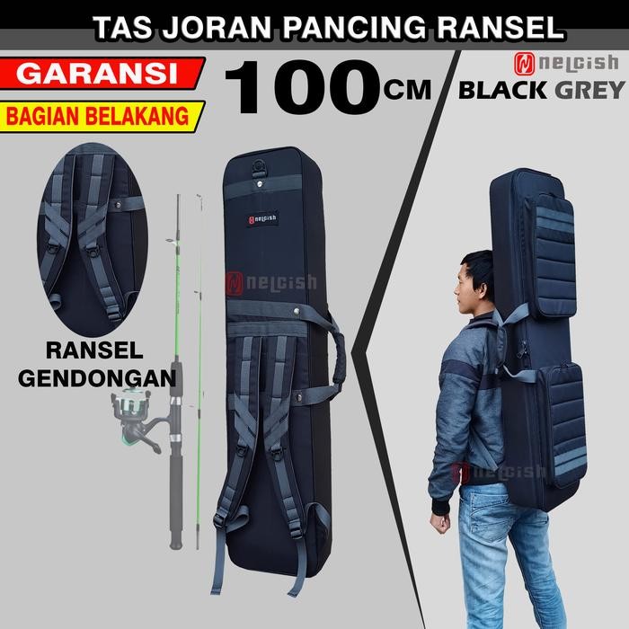TAS JORAN PANCING 100 CM RANSEL KOTAK TAS ALAT MANCING BY NELCISH