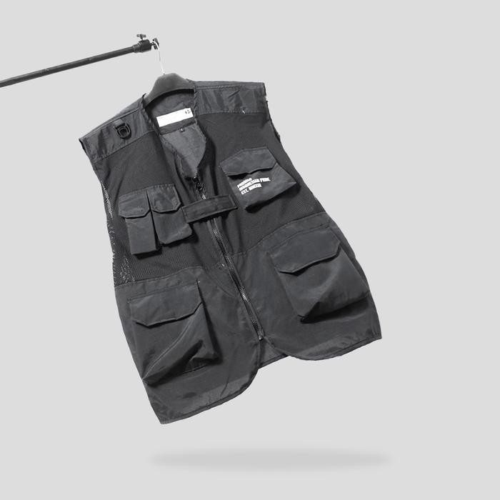 Rompi Cargo Multifungsi Tactical Outdoor Vest Jaring Pria Lapangan Prodigo Serimpi Motif 2