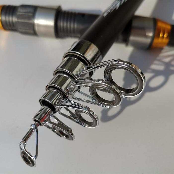 viy1 Daiwa Joran Pancing Set 2.1M-3.6M Telescopic Fishing Rod 6-7 Sections Carbon Fiber