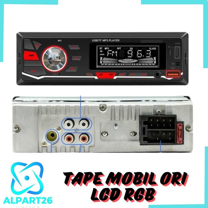 Ready Tape Mobil Audio MP3 Player LCD RGB Bluetooth 5.0 Wireless 60W 618 Tape Mobil MP3 Player