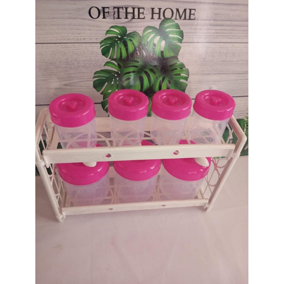 HariPromo- Kitchen Set/Wadah Bumbu/Tempat Bumbu/Toples Bumbu Dapur Set - Kitchenware