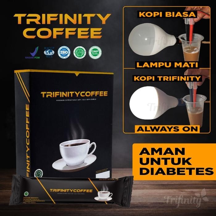 PROMO  Kopi herbal trifinity ereksi impotensi aman diabetes Medan