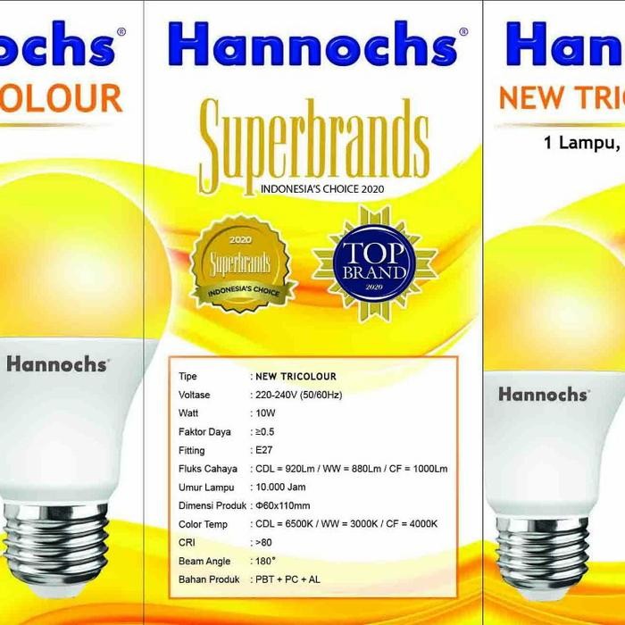 dfue- Hannochs Tricolour Bohlam Led 10 Watt