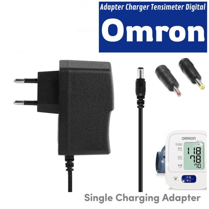 KJB Charger Adaptor Omron Tensimeter Digital Tensi 6V Adapter