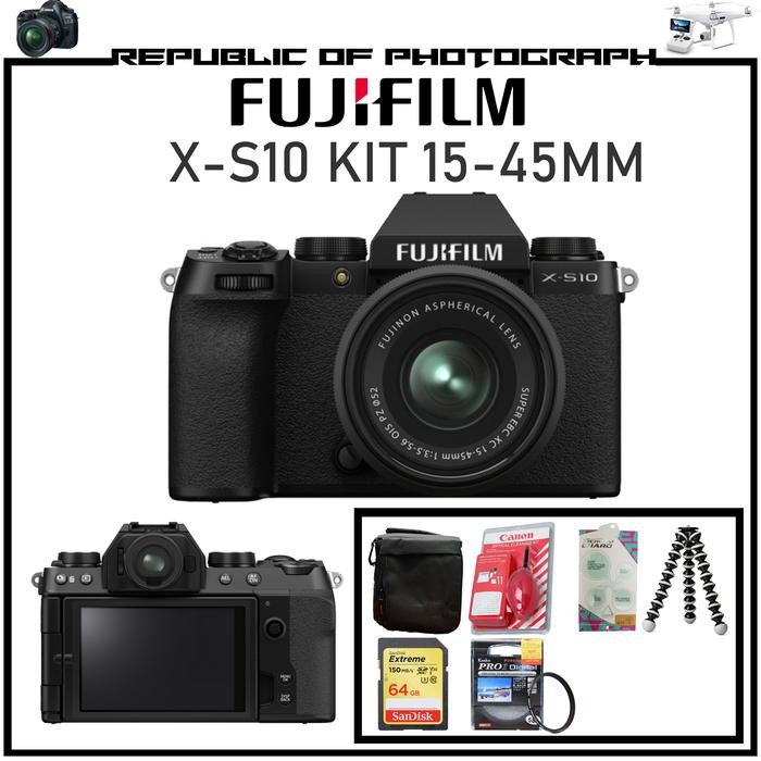 9rgt- Fujifilm X-S10 Kit 15-45Mm - Fuji X-S10 Kit 15-45Mm - Fuji Xs10 Kit