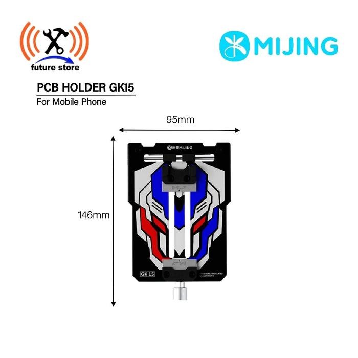 MIJING GK15 PCB HOLDER TOUGHENEDINSULATEDGLASS FIXTURE