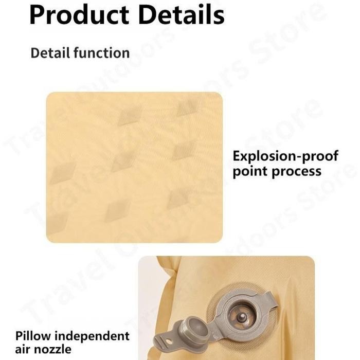 MATRAS SELF INFLATE / SLEEPING PAD CAMPING NATUREHIKE CNH22DZ012