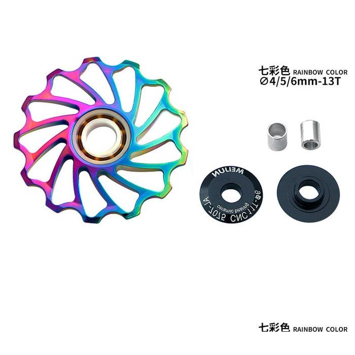 Meijun Pulley Rd Ceramic 13T - Pulley Rd Bearing - Pulley Rd Sepeda