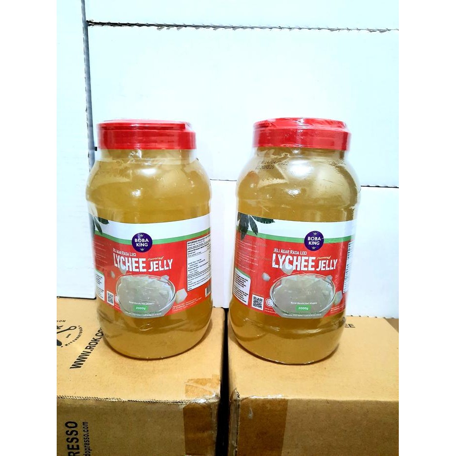 BOBA KING LYCHEE JELLY 2 KG