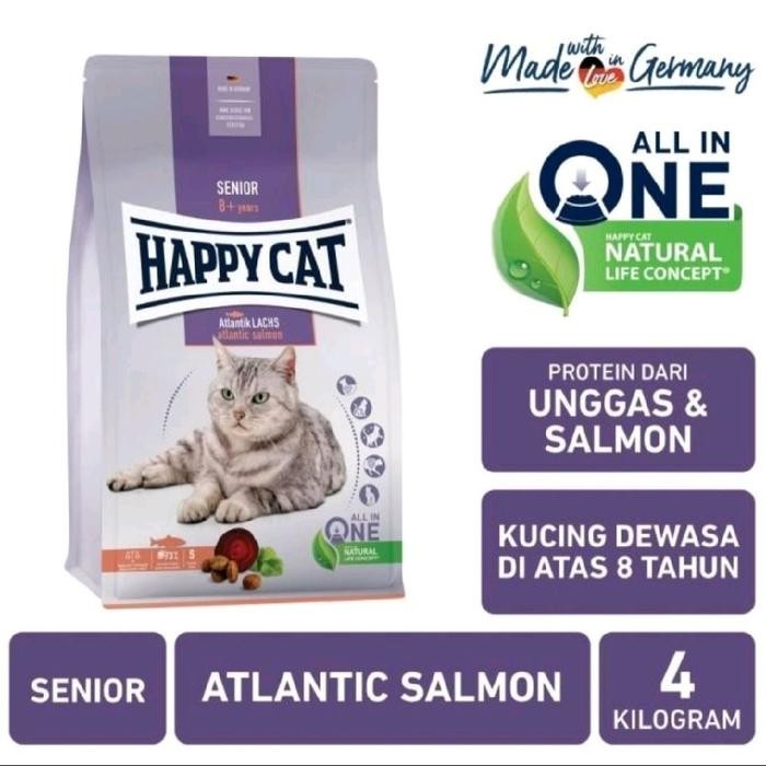 HAPPY CAT DRY FOOD SENIOR 4KG