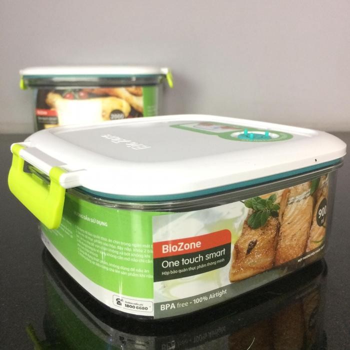 TERLARIS Sunhouse BIOZONE Food Container / Kotak Makanan 900 ml READY STOCK