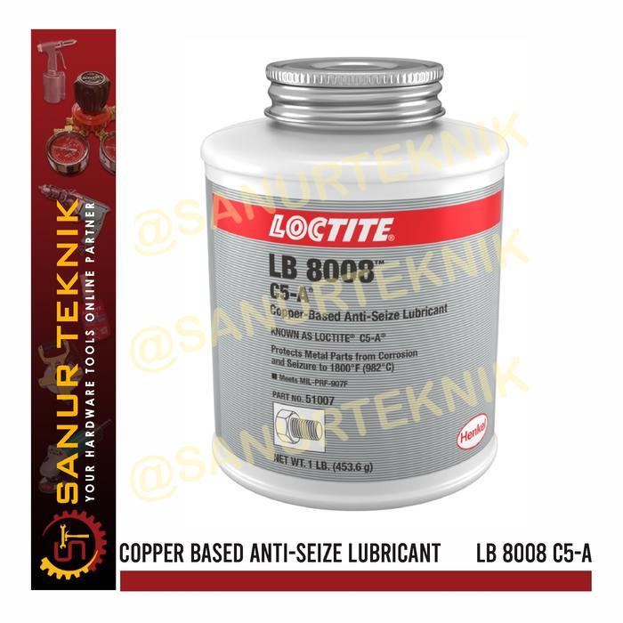 Loctite Lb 8008 C5-A Copper Based Anti-Seize Lubricant