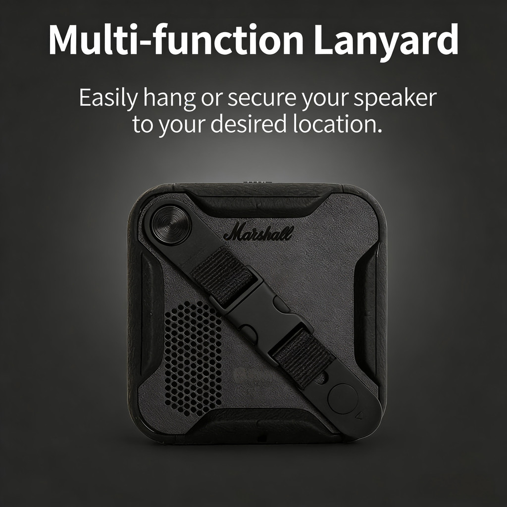 Marshall Willen IP67 Waterproof Portable Bluetooth Speaker Mini Wireless Speaker