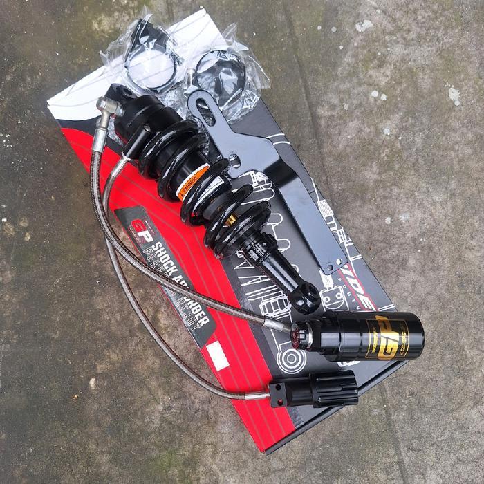 Shock Ride it GP 104 Satria Fu Monoshock Tabung Pisah Satria Fu Gp 104 Triple Klik fu 150 GP Series 