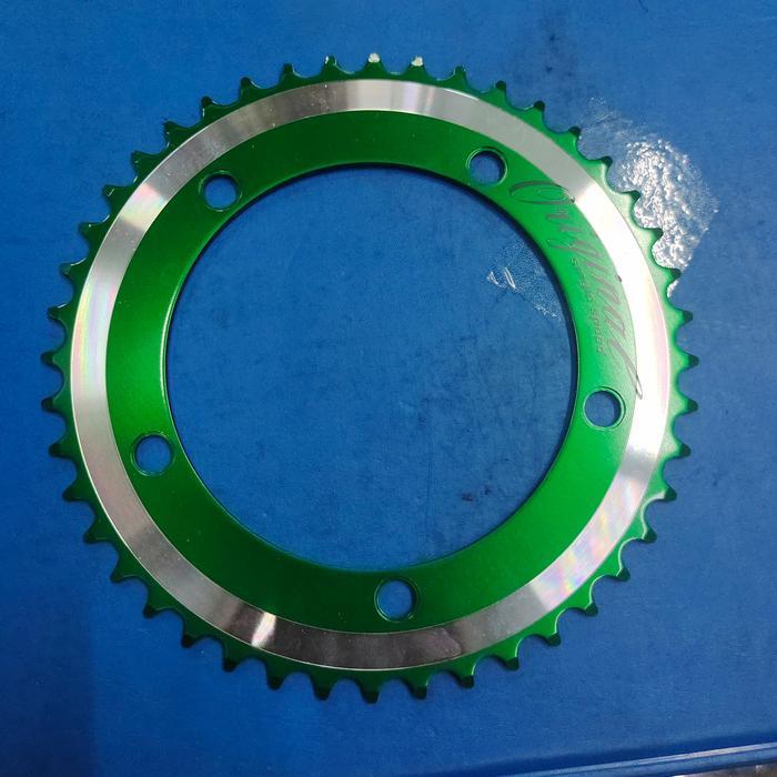Baru Chainring Lasco 44T Bcd 130 Lasco Original Singel Speed Folding Fixie Bmx