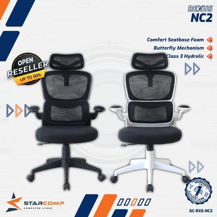 Rexus Nc2 Ergonomic Chair Rexus Nc 2 Kursi Kantor Pasti Promo