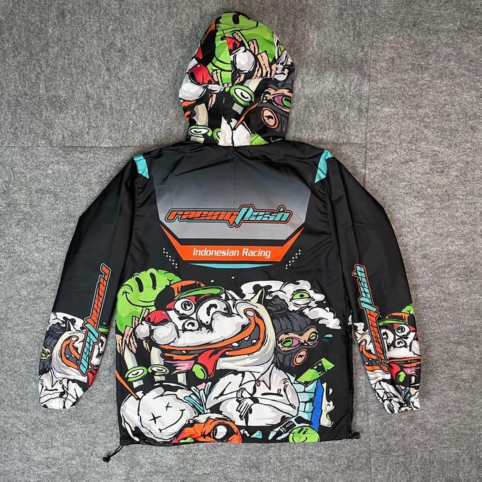 Promo Jaket Racing Flash Bahan Parasut/Jaket Racing Parasut/Jaket 2Stroke