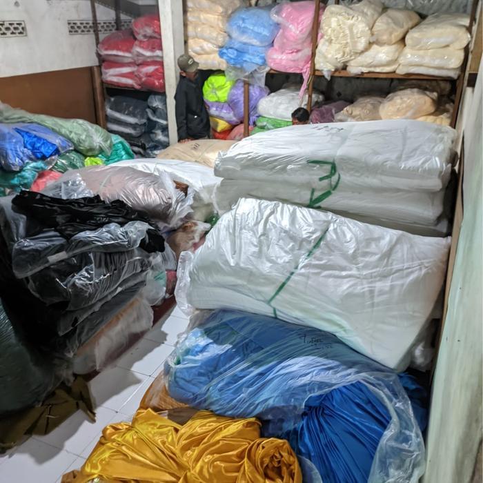 BERKUALITAS Kain Dekor Abutay Persetengah Kg / Kain Abutay / Kain Dekorasi / Kain Abutay Tebal,