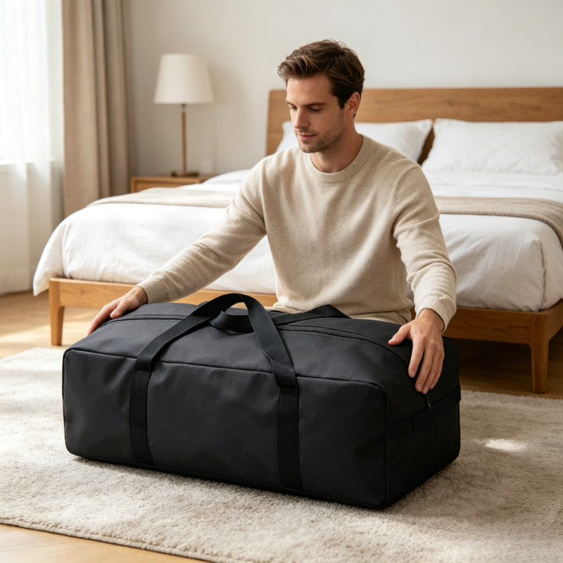 Large Storage Bag Storage Bag Oxford Cloth Storage Tool Storage Bag Outdoor Supplies Storage Bag