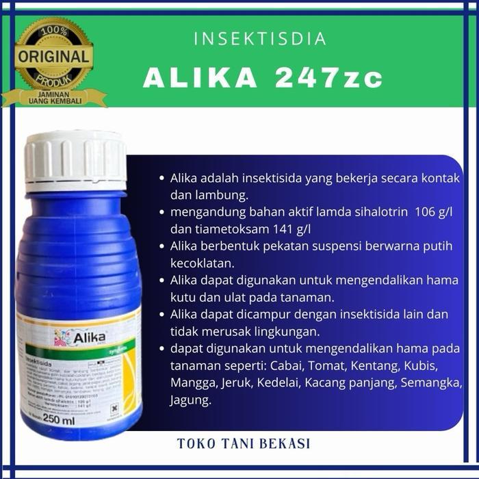 Insektisida Pembunuh Hama Tanaman Pestisida Alika 247Sc Terbaru 