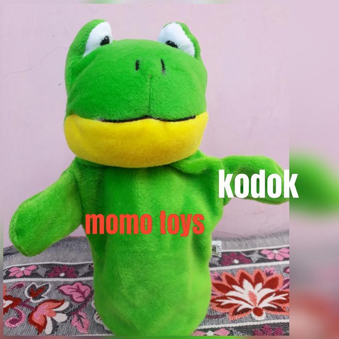 boneka tangan kodok - boneka tangan dongeng kodok keropi