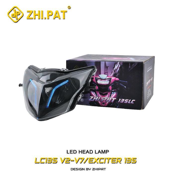 Zhipat Lampu Depan Led Retrofit Untuk Yamaha New Jupiter Mx 135 Lc135 V2-V7/Exciter 135 Desain Oleh