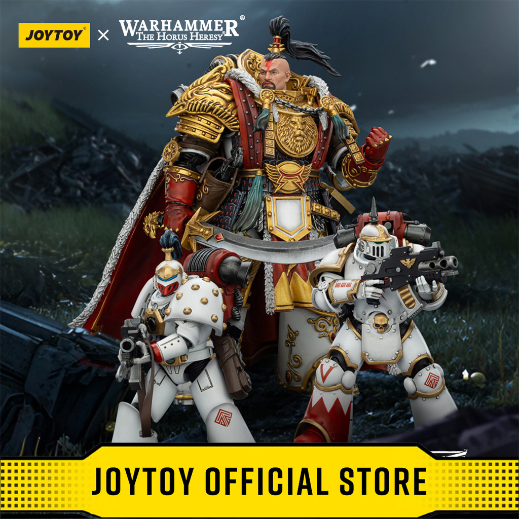 JOYTOY Warhammer "The Horus Heresy" White Scars Jaghatai Khan Primarch of the Vth Legion MKIll