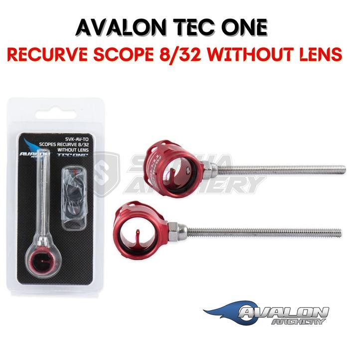Avalon Recurve Scope Tec One Without Lens Pin Sight Recurve Standar