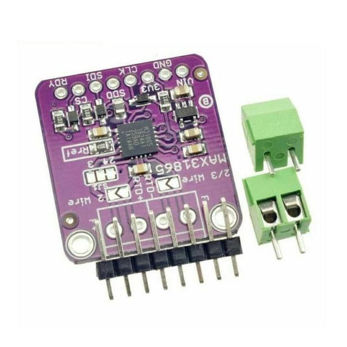 Modul Max31865 Temperature Pt100/Pt1000 Sensor Rtd To Spi