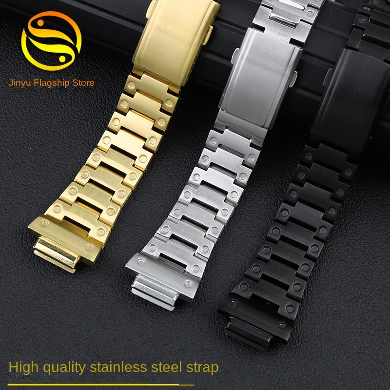 DW5600 mod kit for Casio3229 DW-5600 5610 case+strap Metal case modification for men GW-M5610