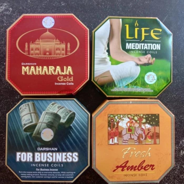 DUPA LINGKAR DARSHAN INCENSE COILS / DUPA LINGKAR LIFE