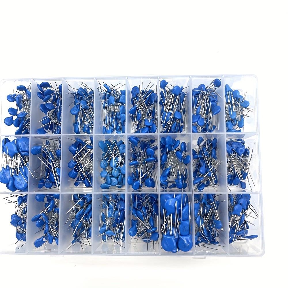 1KV 2KV 3KV 1000V 2000V 3000V 10PF-821PF 24Values Assorted Kit High-Voltage Ceramic Capacitors