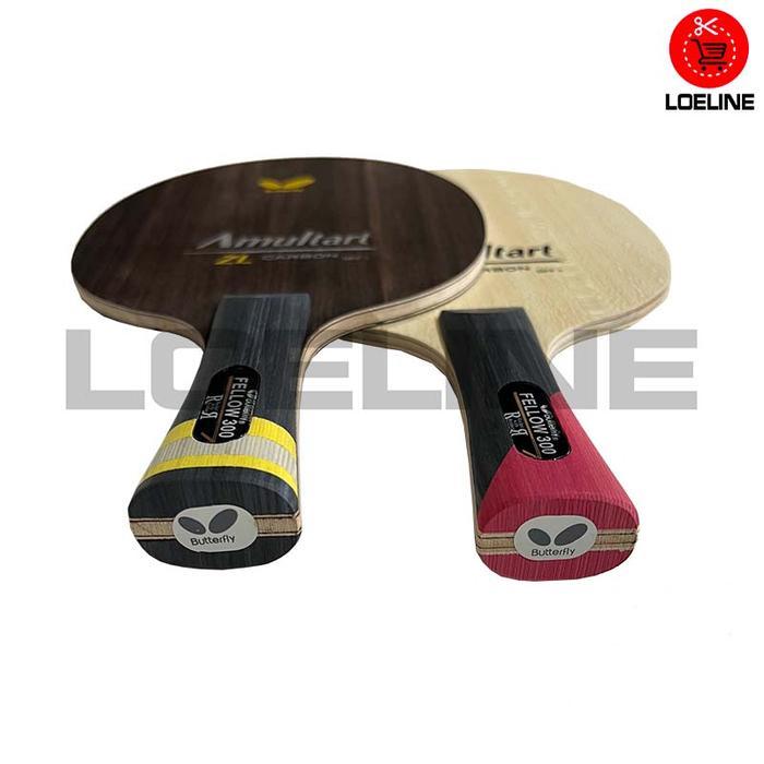 Kayu Bet Bat Blade Pingpong Tenis Meja Butterfly Amultart Carbon Murah