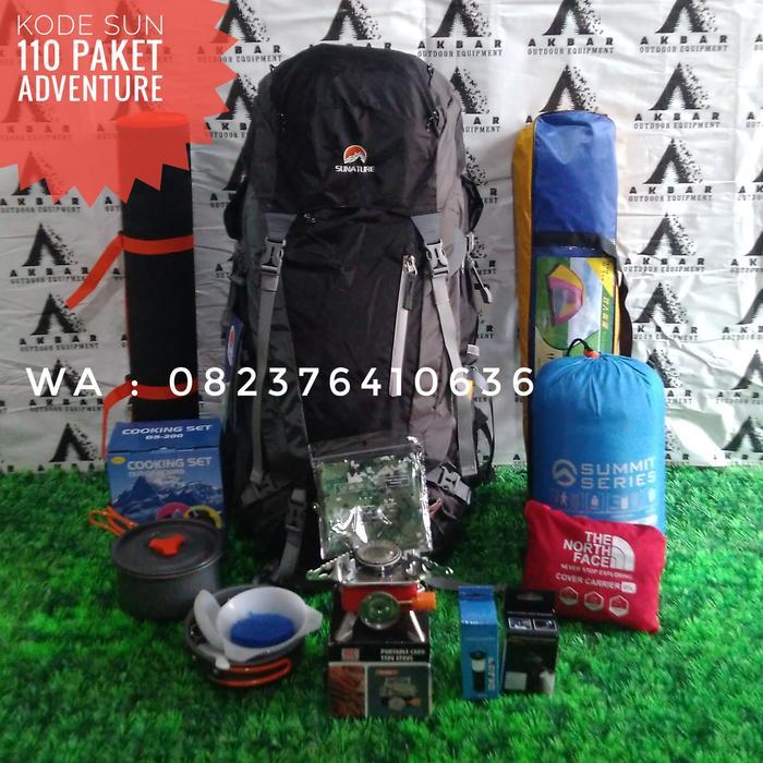 PAKET PERLENGKAPAN OUTDOOR / PAKET NAIK GUNUNG / PAKET HIKING MURAH