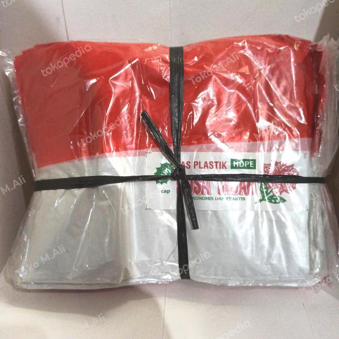 Bendera Merah Putih Plastik Cap Nusa Indah Asli