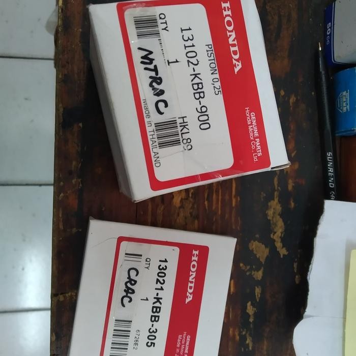 Seher Piston Dan Ring Seher Tiger Tiger Revo Ov.25 Ori Ahm
