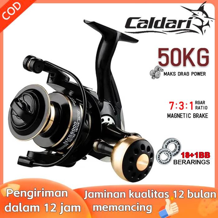 Sougayilang Pro - Reel Pancing Logam Penuh Reel Spinning Mesin Mancing Casting Fishing Reel