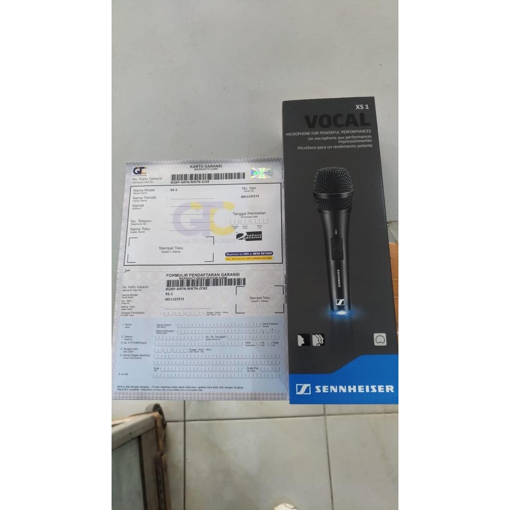 Mic Cable Sennheiser XS1 Vocal Mic Oirginal