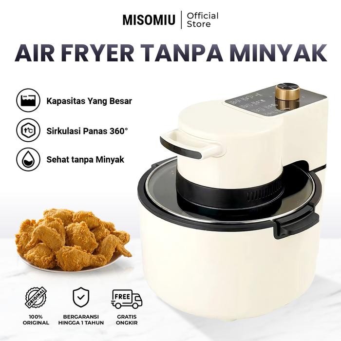 Air Fryer Finito 4L Low Watt Penggorengan Sehat Tanpa Minyak Anti Lengket Bergaransi