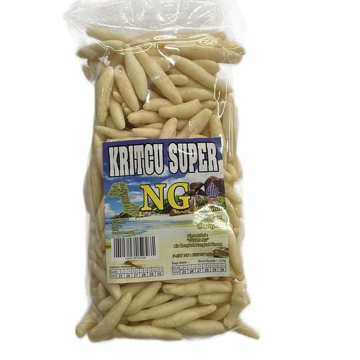 

TERMURAH Kricu cap NG 250 Gram Cemilan Snack Asli Bangka dari LCK READY STOCK