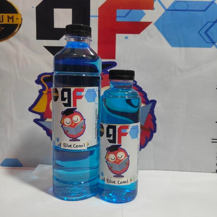 BLUE CORAL AQUARIUM LAUT MENCERAHKAN WARNA BIRU CORAL LAUT 500ML