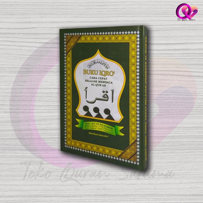 ASLI IQRA BESAR IQRO JILID 1-6 IQRO LENGKAP- IQRA ANAK IQRO ANAK READY STOCK