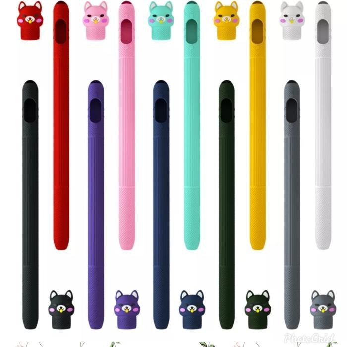 BRG BARU Silicone Cartoon Cute Sleeve Protective Case for Apple Pencil 1st gen