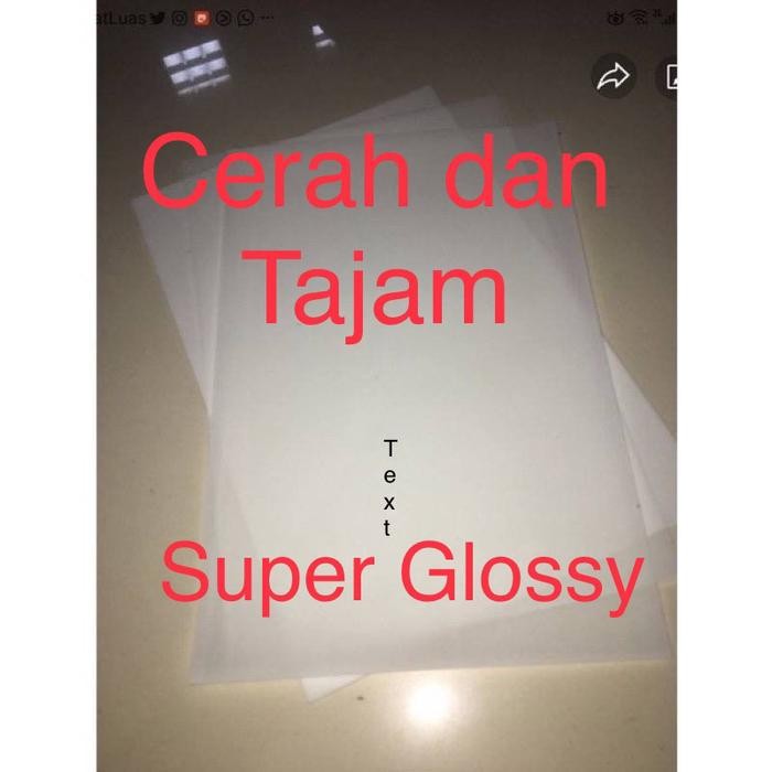 

Kertas PVC OVERLAY saja 0,15 (Z1), 50lbr, lebih putih