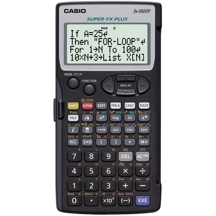 Casio Calculator Scientific FX 5800 P