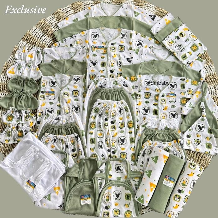 

Exclusive - Paket 39 PCS Paket Brojol Paket Lahiran Lengkap Baju dan Celana Bayi Baru Lahir New Born