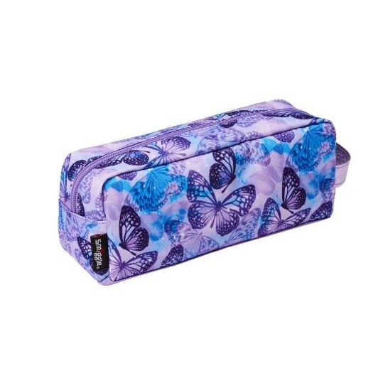 

SMIGGLE MIRAGE ESSENTIAL ILLUSION PENCIL CASE - LILAC BUTTERFLY