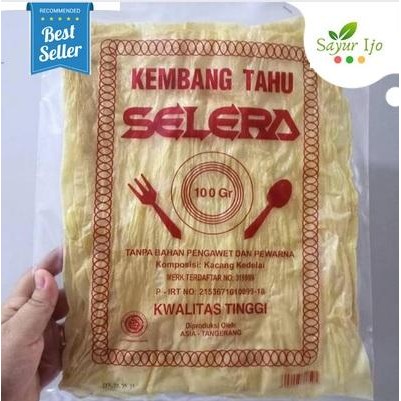 

Pilihan- Kulit Kembang Tahu Super Cap Selera 100 Gram Fresh Premium Tofu Skin