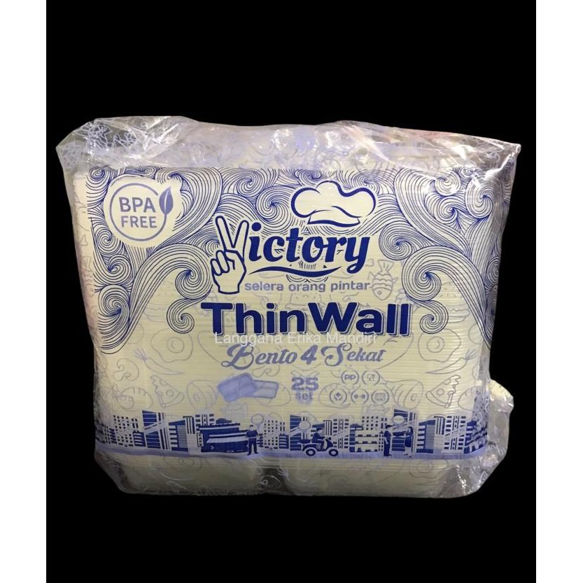 Thinwall bento sekat 4